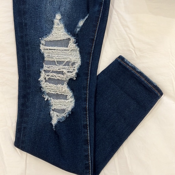 American Eagle Hi-Rise Jegging - Dark Wash - Picture 4 of 8